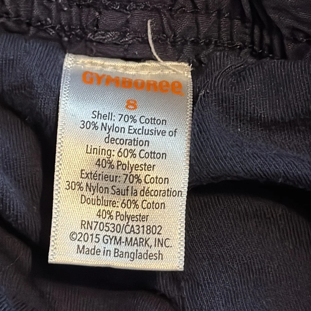 GYMBOREE lined sweat pants- size 8 - Picture 5 of 8
